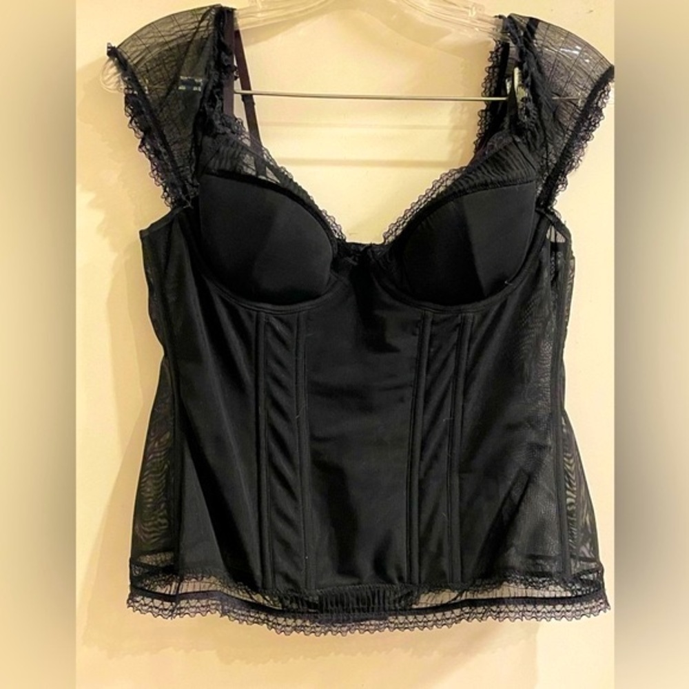 Victoria’s Secret Black Push-up Bustier Top